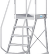 Односторонняя передвижная лестница с площадкой 1х6 KRAUSE CORDA 820044 - ЛЕСТНИЦЫ СТРЕМЯНКИ KRAUSE В ЕКАТЕРИНБУРГЕ