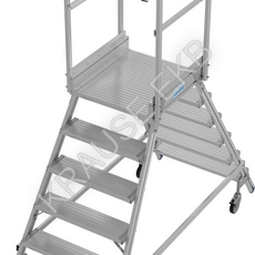 Лестница - платформа двухсторонняя 2х6 ступеней KRAUSE STABILO 821225 - ЛЕСТНИЦЫ СТРЕМЯНКИ KRAUSE В ЕКАТЕРИНБУРГЕ