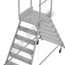 Лестница - платформа двухсторонняя 2х7 ступеней KRAUSE STABILO 821232 - ЛЕСТНИЦЫ СТРЕМЯНКИ KRAUSE В ЕКАТЕРИНБУРГЕ