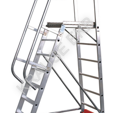 Лестница с платформой KRAUSE STABILO VARIO Kompakt, траверса 750 8 ступ. 833037 - ЛЕСТНИЦЫ СТРЕМЯНКИ KRAUSE В ЕКАТЕРИНБУРГЕ