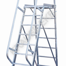 Лестница с платформой KRAUSE STABILO VARIO Kompakt, траверса 750 9 ступ. 833044 - ЛЕСТНИЦЫ СТРЕМЯНКИ KRAUSE В ЕКАТЕРИНБУРГЕ