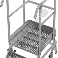 Односторонняя передвижная лестница с платформой 2 ступени KRAUSE STABILO R13 820976 - ЛЕСТНИЦЫ СТРЕМЯНКИ KRAUSE В ЕКАТЕРИНБУРГЕ