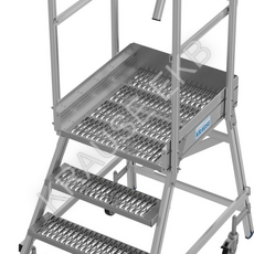 Односторонняя передвижная лестница с платформой 4 ступени KRAUSE STABILO 821386 - ЛЕСТНИЦЫ СТРЕМЯНКИ KRAUSE В ЕКАТЕРИНБУРГЕ