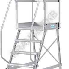 Односторонняя передвижная лестница с площадкой 1х5 KRAUSE CORDA 820037 - ЛЕСТНИЦЫ СТРЕМЯНКИ KRAUSE В ЕКАТЕРИНБУРГЕ