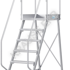 Односторонняя передвижная лестница с площадкой 1х7 KRAUSE CORDA 820051 - ЛЕСТНИЦЫ СТРЕМЯНКИ KRAUSE В ЕКАТЕРИНБУРГЕ