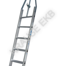 Стеллажная двухрядная лестница для круглой шины 1х6 KRAUSE STABILO 819413 - ЛЕСТНИЦЫ СТРЕМЯНКИ KRAUSE В ЕКАТЕРИНБУРГЕ