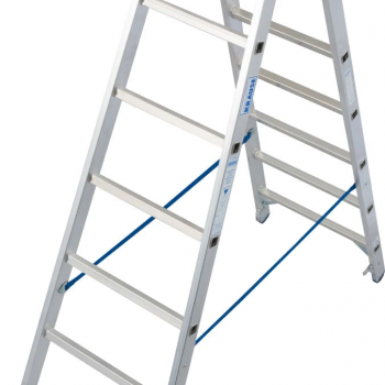 Двухсторонняя стремянка с перекладинами KRAUSE STABILO 2х7 ступеней 124913 - ЛЕСТНИЦЫ СТРЕМЯНКИ KRAUSE В ЕКАТЕРИНБУРГЕ