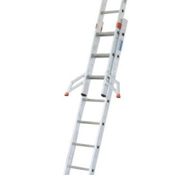 Двухсекционная выдвижная лестница KRAUSE FABILO Trigon MONTO 2х15 перекладин 129321 - ЛЕСТНИЦЫ СТРЕМЯНКИ KRAUSE В ЕКАТЕРИНБУРГЕ