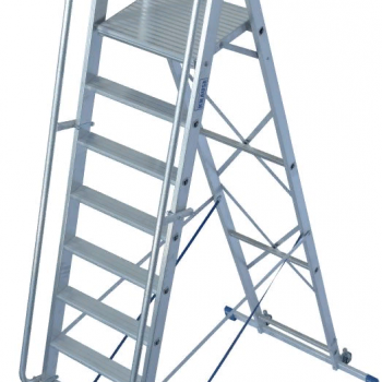 Передвижная стремянка с площадкой KRAUSE STABILO 12 ступеней 127822 - ЛЕСТНИЦЫ СТРЕМЯНКИ KRAUSE В ЕКАТЕРИНБУРГЕ