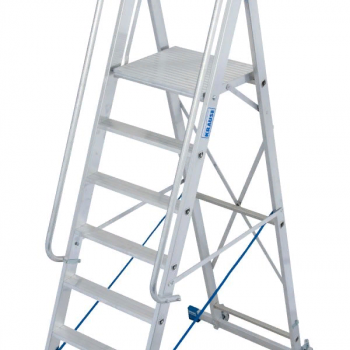 Передвижная стремянка с дугой безопасности KRAUSE STABILO 8 ступеней 127525 - ЛЕСТНИЦЫ СТРЕМЯНКИ KRAUSE В ЕКАТЕРИНБУРГЕ