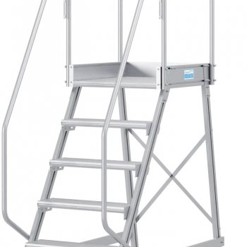 Односторонняя передвижная лестница с площадкой 1х6 KRAUSE CORDA 820044 - ЛЕСТНИЦЫ СТРЕМЯНКИ KRAUSE В ЕКАТЕРИНБУРГЕ